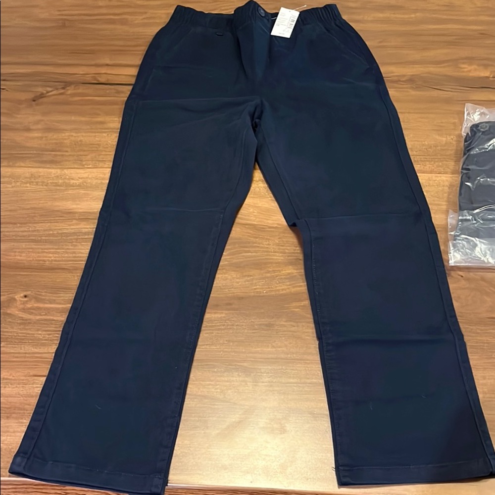 Boys Navy Pants (2)